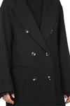 LA FEMME BLANCHE La Femme Blanche - Cappotto - 442128 - Nero da donna