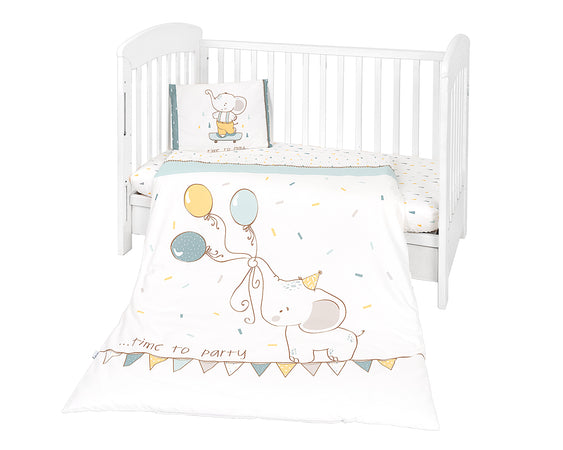 Set di biancheria da letto 5pz Elephant Time