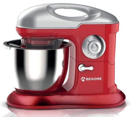 Behome Impastatrice Planetaria Professionale 6,5L Rosso