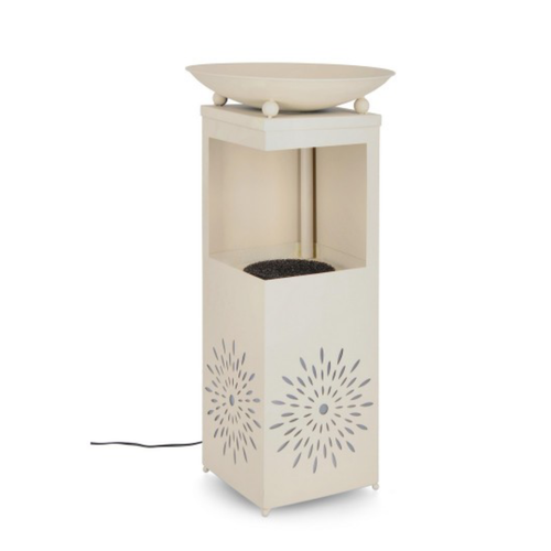 Fontana yuki rettangolare con led 40,5x40,5x78h