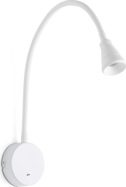 BEL Lampada da parete llettore bianco Illuminazione/Illuminazione per interni/Illuminazioni per pareti/Applique Led Mall Home - Napoli, Commerciovirtuoso.it