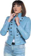 Belen---Giacca-Donna-Azzurra-in-Vera-Pelle