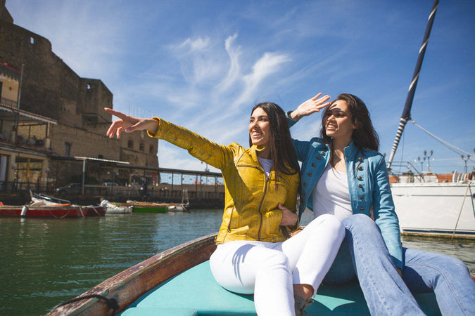 Belen---Giacca-Donna-Azzurra-in-Vera-Pelle