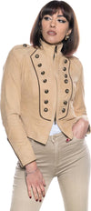 Belen---Giacca-Donna-Crema-in-Vero-Camoscio