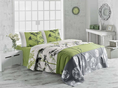 Belezza Verde Copriletto leggero in cotone Victoria 260 x 220 cm Casa e cucina/Tessili per la casa/Biancheria da letto/Copriletti Scontolo.net - Potenza, Commerciovirtuoso.it