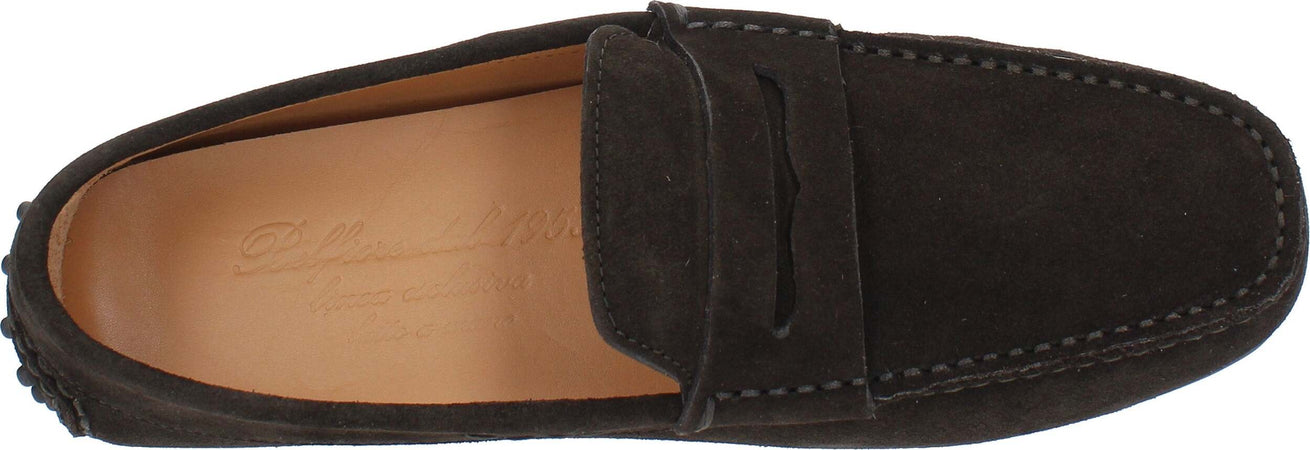 BELFIORE-Scarpe-basse-Marrone-da-uomo