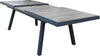 BELL---tavolo-da-giardino-allungabile-in-gres-205/265x105-Antracite-Milani-Home