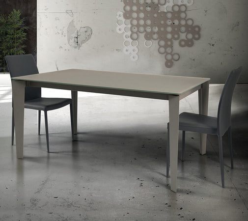 BENJAMIN---tavolo-da-pranzo-allungabile-90x140/180/220-Tortora-Milani-Home