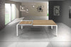 BENSON---tavolo-da-pranzo-moderno-in-rovere-nodato-90x140/190-Bianco-Milani-Home