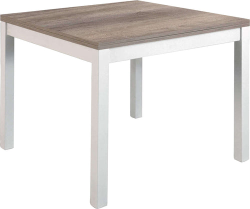 BENTLEY---tavolo-da-pranzo-moderno-allungabile-a-libro-in-legno-90x90/180-Bianco-Milani-Home