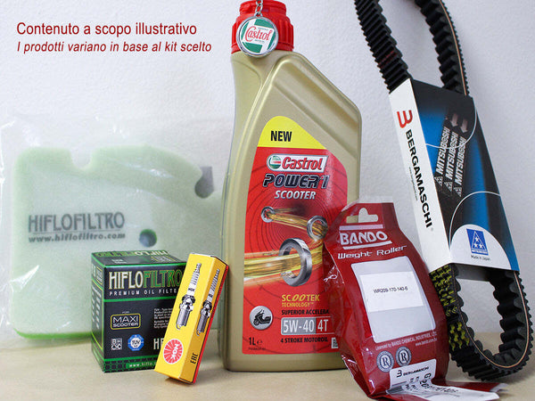 Bergamaschi-Kit-Tagliando-Completo-Moto-Yamaha-YP-Majesty-400-cc-2009-2013-A2Zworld