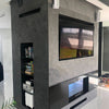 pannello rivoluzionario di Rivestimento interno-esterno in VERA PIETRA flessibile 280x122x0,3cm BERG