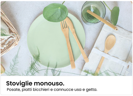 Stoviglie monouso