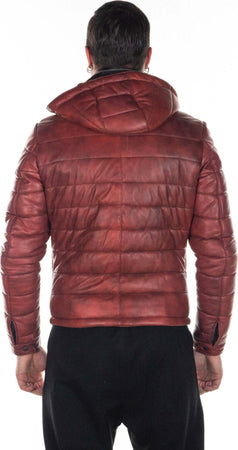Berlino---Piumino-Uomo-Bordeaux-in-vera-pelle