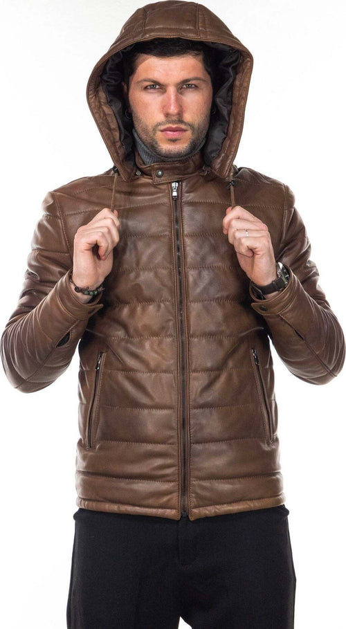 Berlino---Piumino-Uomo-Cuoio-in-vera-pelle