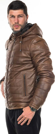 Berlino---Piumino-Uomo-Cuoio-in-vera-pelle