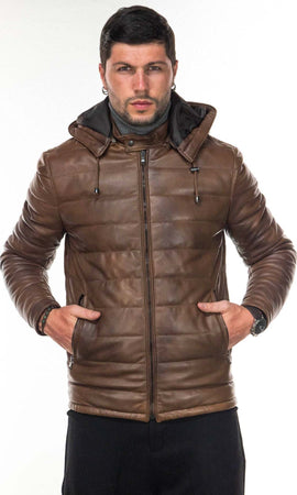 Berlino---Piumino-Uomo-Cuoio-in-vera-pelle