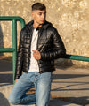 Berlino---Piumino-Uomo-Nero-in-vera-pelle