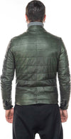 Berlino---Piumino-Uomo-Verde-in-vera-pelle