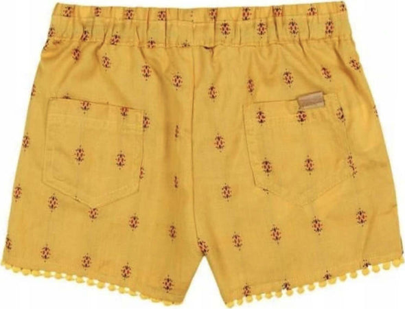 Bermuda Bambina Gialli Fantasia 100% Cotone Shorts Bimba Tasche ed Elastico in Vita Pantaloni Corti Estivi Fashion Girl pantaloncino bambina/ragazza Piccole Canaglie - Tropea, Commerciovirtuoso.it