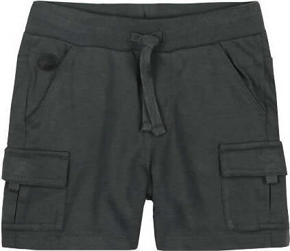 Bermuda Bimbo 100% Cotone Pantaloni Corti Elastico in Vita Bambino Pantaloncini Cargo Estivi con Tasche Tinta Unita pantaloncino baby maschio Piccole Canaglie - Tropea, Commerciovirtuoso.it