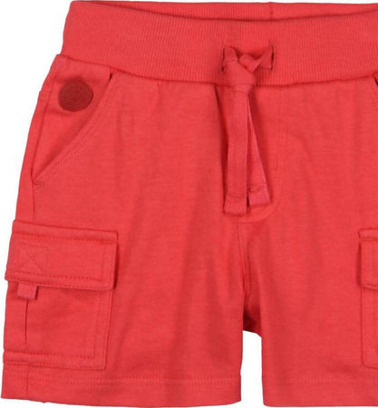 Bermuda Bimbo 100% Cotone Pantaloni Corti Elastico in Vita Bambino Pantaloncini Cargo Estivi con Tasche Tinta Unita pantaloncino baby maschio Piccole Canaglie - Tropea, Commerciovirtuoso.it