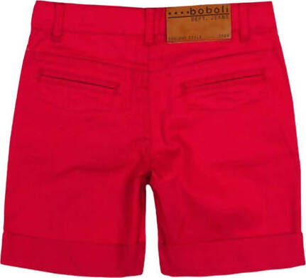 Bermuda Bimbo Rosso Denim 5 Tasche Pantaloni Corti Estivi Bambino Vita Regolabile Elasticizzati in Cotone Pantaloncini Rossi Estivi pantaloncino bambino/ragazzo Piccole Canaglie - Tropea, Commerciovirtuoso.it