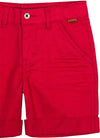 Bermuda Bimbo Rosso Denim 5 Tasche Pantaloni Corti Estivi Bambino Vita Regolabile Elasticizzati in Cotone Pantaloncini Rossi Estivi pantaloncino bambino/ragazzo Piccole Canaglie - Tropea, Commerciovirtuoso.it