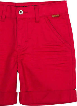 Bermuda Bimbo Rosso Denim 5 Tasche Pantaloni Corti Estivi Bambino Vita Regolabile Elasticizzati in Cotone Pantaloncini Rossi Estivi pantaloncino bambino/ragazzo Piccole Canaglie - Tropea, Commerciovirtuoso.it