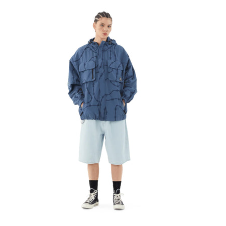 HUF bermuda huf cromer short - light blue da uomo