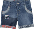 Bermuda Jeans Bimbo Tasche Pantaloncini Corti Bambino Denim Pantaloni Estivi Corti Bambino Faschion con Doppie Tasche e Scritte Stampate pantaloncino baby maschio Piccole Canaglie - Tropea, Commerciovirtuoso.it