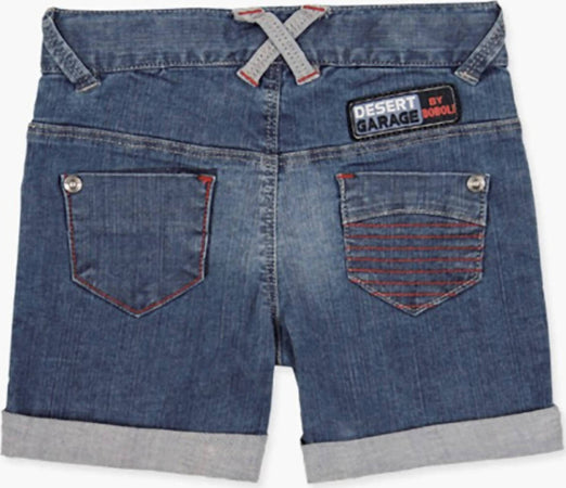 Bermuda Jeans Bimbo Tasche Pantaloncini Corti Bambino Denim Pantaloni Estivi Corti Bambino Faschion con Doppie Tasche e Scritte Stampate pantaloncino baby maschio Piccole Canaglie - Tropea, Commerciovirtuoso.it