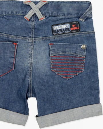 Bermuda Jeans Bimbo Tasche Pantaloncini Corti Bambino Denim Pantaloni Estivi Corti Bambino Faschion con Doppie Tasche e Scritte Stampate pantaloncino baby maschio Piccole Canaglie - Tropea, Commerciovirtuoso.it