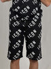 Bermuda-nero-stampa-all-over