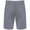 Bermuda Tecnico Grigio Pantaloncino Elasticizzato Uomo