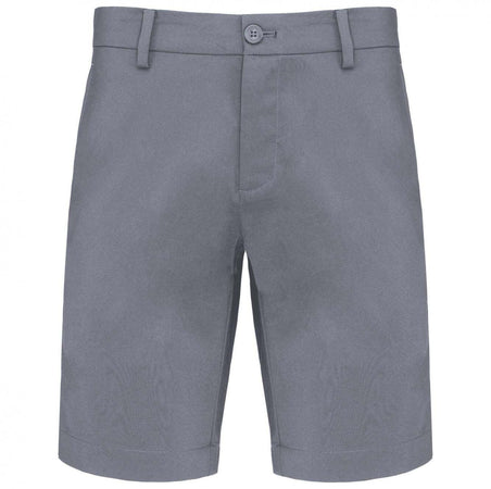 Bermuda Tecnico Grigio Pantaloncino Elasticizzato Uomo