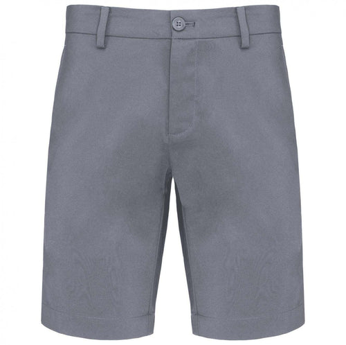 Bermuda Tecnico Grigio Pantaloncino Elasticizzato Uomo