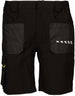 Bermuda Tonale Nero Pantaloncino da Lavoro Trekking Elasticizzato