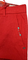 Bermuda uomo BoB Company - tinta unita ricami - rubino