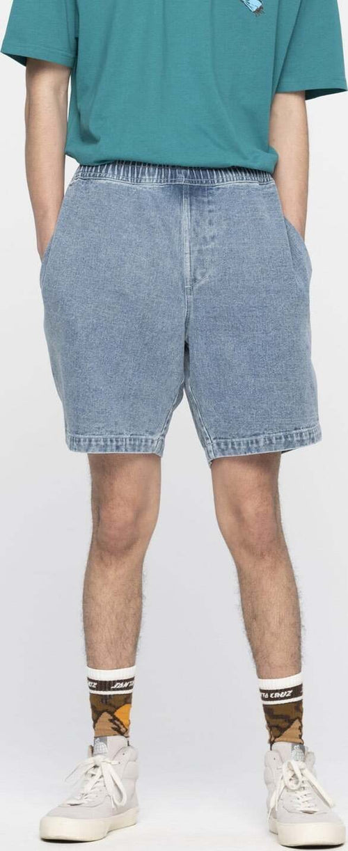 Bermuda Uomo Santa Cruz Painter Short in Cotone Denim Moda/Uomo/Abbigliamento/Pantaloncini Snotshop - Roma, Commerciovirtuoso.it