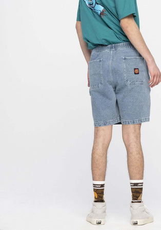 Bermuda Uomo Santa Cruz Painter Short in Cotone Denim Moda/Uomo/Abbigliamento/Pantaloncini Snotshop - Roma, Commerciovirtuoso.it