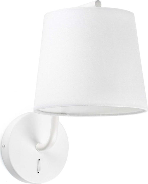 BERNI Lampada da parete bianca Illuminazione/Illuminazione per interni/Illuminazioni per pareti/Applique Led Mall Home - Napoli, Commerciovirtuoso.it
