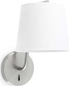 BERNI Lampada da parete niquel satinato Illuminazione/Illuminazione per interni/Illuminazioni per pareti/Applique Led Mall Home - Napoli, Commerciovirtuoso.it