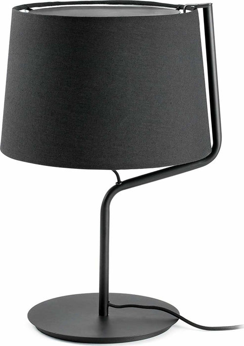 BERNI Lampada da tavolo nera Illuminazione/Illuminazione per interni/Lampade/Lampade da tavolo e abat-jour Led Mall Home - Napoli, Commerciovirtuoso.it