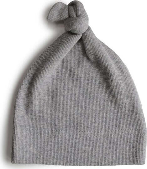 Berretto-a-Costine-Mushie-con-Nodo-0-3-mesi---Vari-Colori