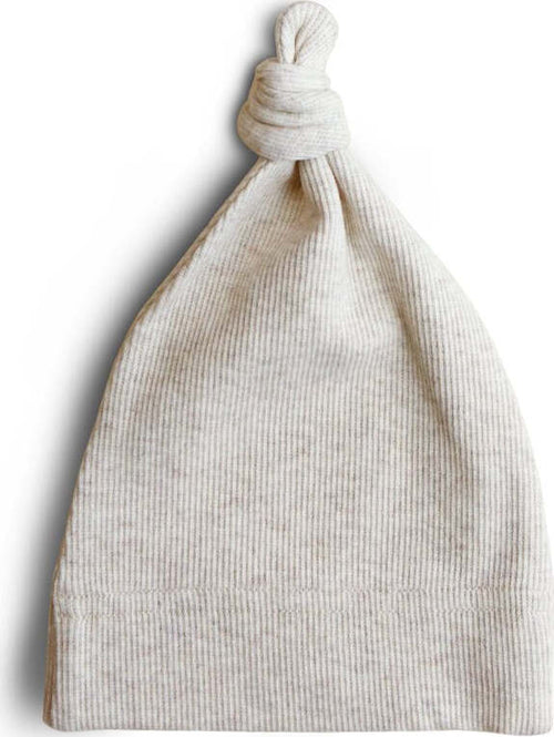 Berretto-a-Costine-Mushie-con-Nodo-0-3-mesi---Vari-Colori