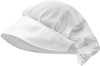 Berretto Donna Bianco con Rete Cuffia Donna Alimentari Cucina - Confezione da 10 Pezzi