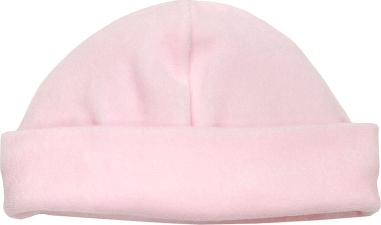 Berretto Velluto Liso Rosa Taglia 0 Moda/Prima infanzia/Abbigliamento/Accessori per bambina/Berretti e cappellini La Casa Del Bebè - Napoli, Commerciovirtuoso.it