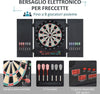 Bersaglio-Freccette-Elettronico-con-Punteggio-Automatico,-12-Freccette-e-6-Display,-51x6.5x57cm,-Nero-EP2A70-046V90EP2