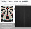 Bersaglio-Freccette-Elettronico-con-Punteggio-Automatico,-12-Freccette-e-6-Display,-51x6.5x57cm,-Nero-EP2A70-046V90EP2